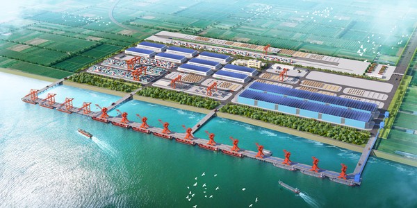 ​淮河华体会网页版-华体会（中国）港颍上港区南照综合码头工程
